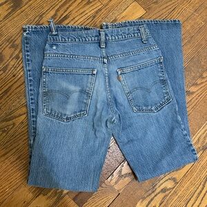 Vintage 70s Orange Tab Levi’s 684 Bell Bottoms